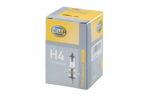 крушка с нагреваема жичка, фар за дълги светлини HELLA 8GJ 223 498-221