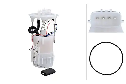 горивопроводен елемент (горивна помпа+сонда) HELLA 8TF 358 305-271