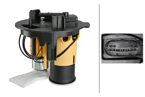 горивопроводен елемент (горивна помпа+сонда) HELLA 8TF 358 306-271