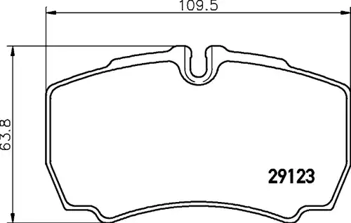 накладки HELLA PAGID 8DB 355 005-381