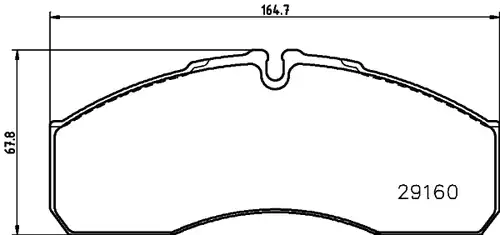 накладки HELLA PAGID 8DB 355 005-401