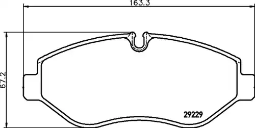 накладки HELLA PAGID 8DB 355 005-511