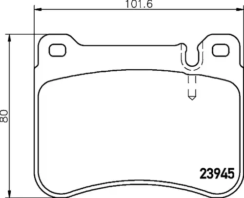 накладки HELLA PAGID 8DB 355 006-541