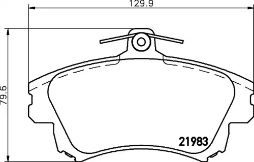 накладки HELLA PAGID 8DB 355 006-711