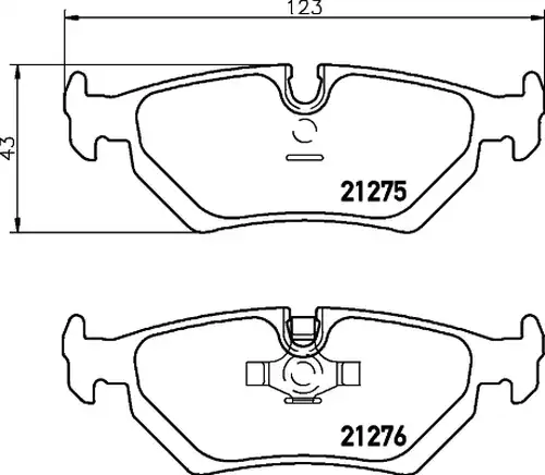 накладки HELLA PAGID 8DB 355 006-841