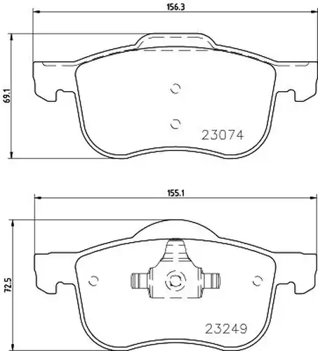 накладки HELLA PAGID 8DB 355 006-851