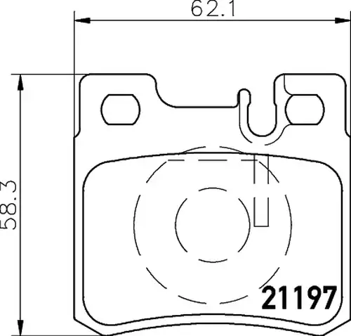 накладки HELLA PAGID 8DB 355 007-361