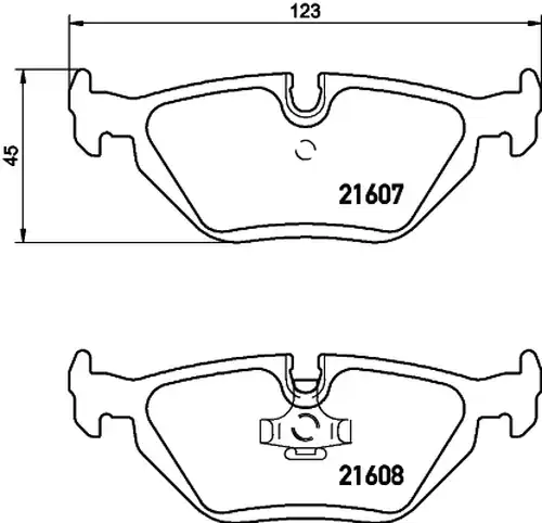 накладки HELLA PAGID 8DB 355 007-511