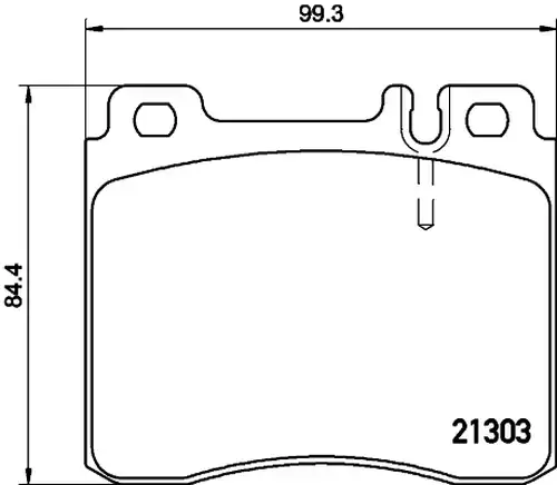 накладки HELLA PAGID 8DB 355 007-551