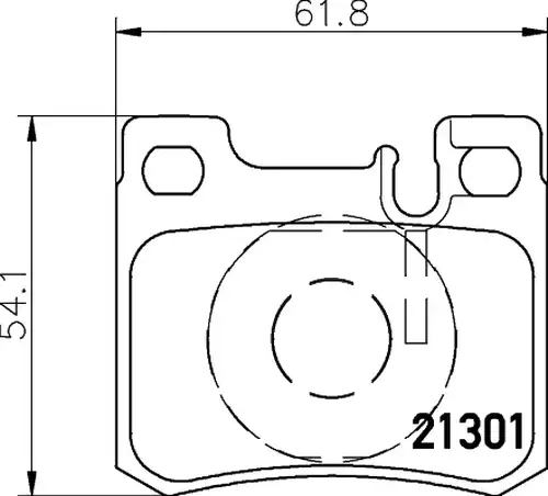 накладки HELLA PAGID 8DB 355 007-671