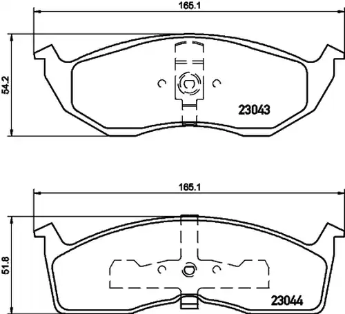 накладки HELLA PAGID 8DB 355 007-941