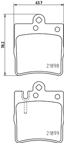 накладки HELLA PAGID 8DB 355 008-451