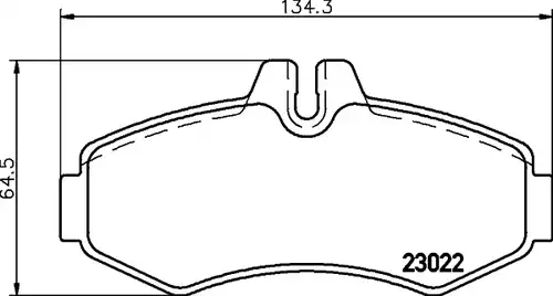 накладки HELLA PAGID 8DB 355 008-631