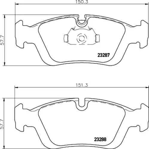 накладки HELLA PAGID 8DB 355 008-741