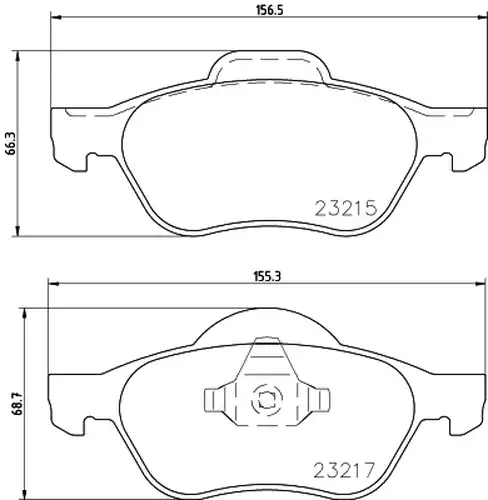 накладки HELLA PAGID 8DB 355 009-091