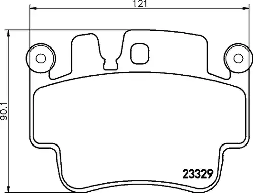 накладки HELLA PAGID 8DB 355 009-281