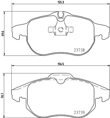 накладки HELLA PAGID 8DB 355 009-311