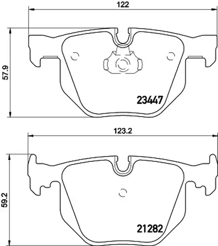 накладки HELLA PAGID 8DB 355 009-331