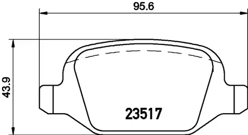 накладки HELLA PAGID 8DB 355 009-361