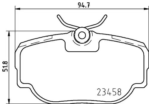 накладки HELLA PAGID 8DB 355 009-541