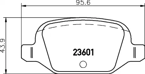 накладки HELLA PAGID 8DB 355 009-551