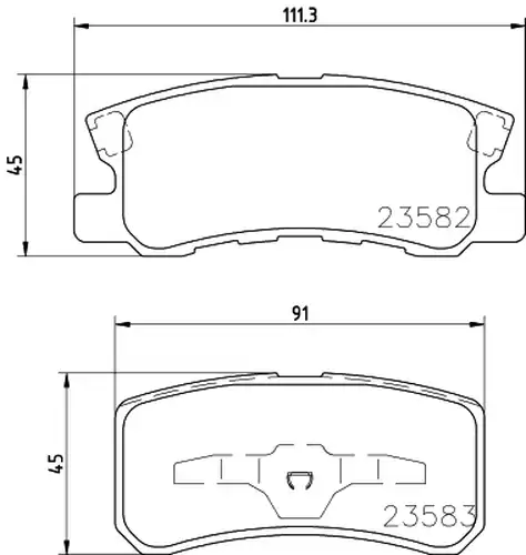 накладки HELLA PAGID 8DB 355 009-691