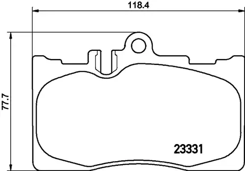 накладки HELLA PAGID 8DB 355 009-861