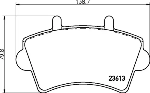 накладки HELLA PAGID 8DB 355 010-021