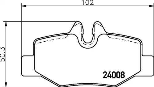 накладки HELLA PAGID 8DB 355 010-661