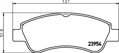 накладки HELLA PAGID 8DB 355 011-071