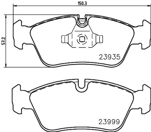 накладки HELLA PAGID 8DB 355 011-281