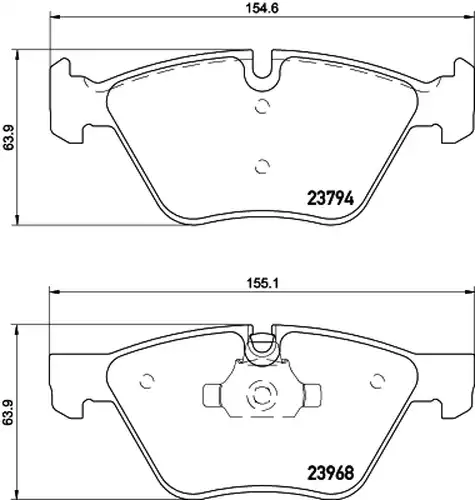 накладки HELLA PAGID 8DB 355 011-321