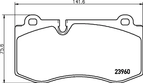 накладки HELLA PAGID 8DB 355 011-401