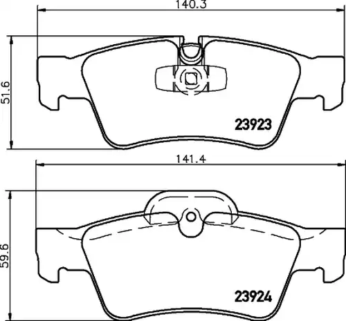 накладки HELLA PAGID 8DB 355 011-421