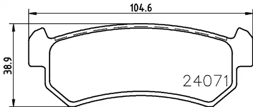 накладки HELLA PAGID 8DB 355 011-451