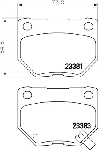 накладки HELLA PAGID 8DB 355 011-601