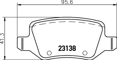 накладки HELLA PAGID 8DB 355 012-131