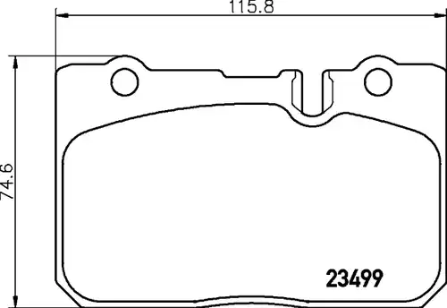 накладки HELLA PAGID 8DB 355 013-231