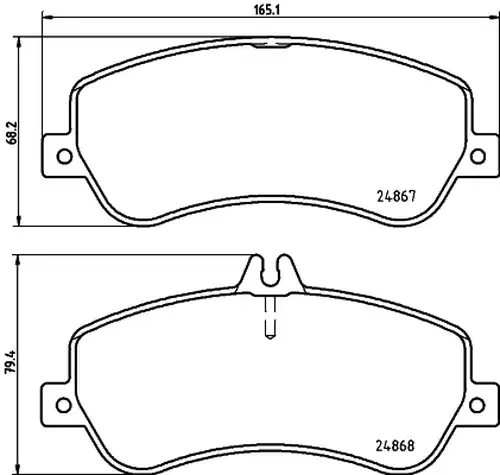 накладки HELLA PAGID 8DB 355 014-221