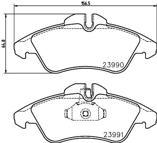 накладки HELLA PAGID 8DB 355 014-481