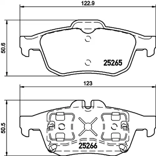 накладки HELLA PAGID 8DB 355 017-341