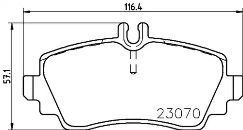 накладки HELLA PAGID 8DB 355 018-281