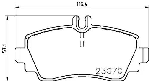 накладки HELLA PAGID 8DB 355 018-311