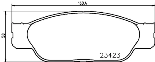 накладки HELLA PAGID 8DB 355 018-551