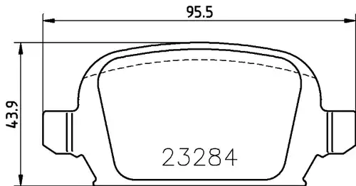 накладки HELLA PAGID 8DB 355 018-641