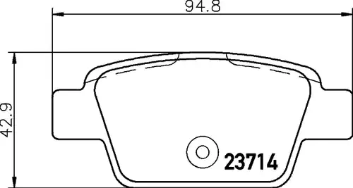 накладки HELLA PAGID 8DB 355 018-851