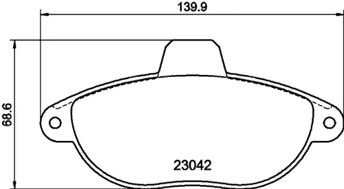 накладки HELLA PAGID 8DB 355 019-251