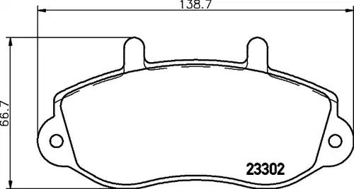 накладки HELLA PAGID 8DB 355 019-321