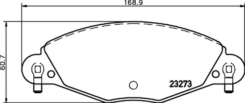 накладки HELLA PAGID 8DB 355 019-421