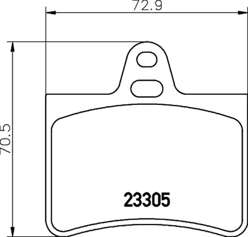 накладки HELLA PAGID 8DB 355 019-441